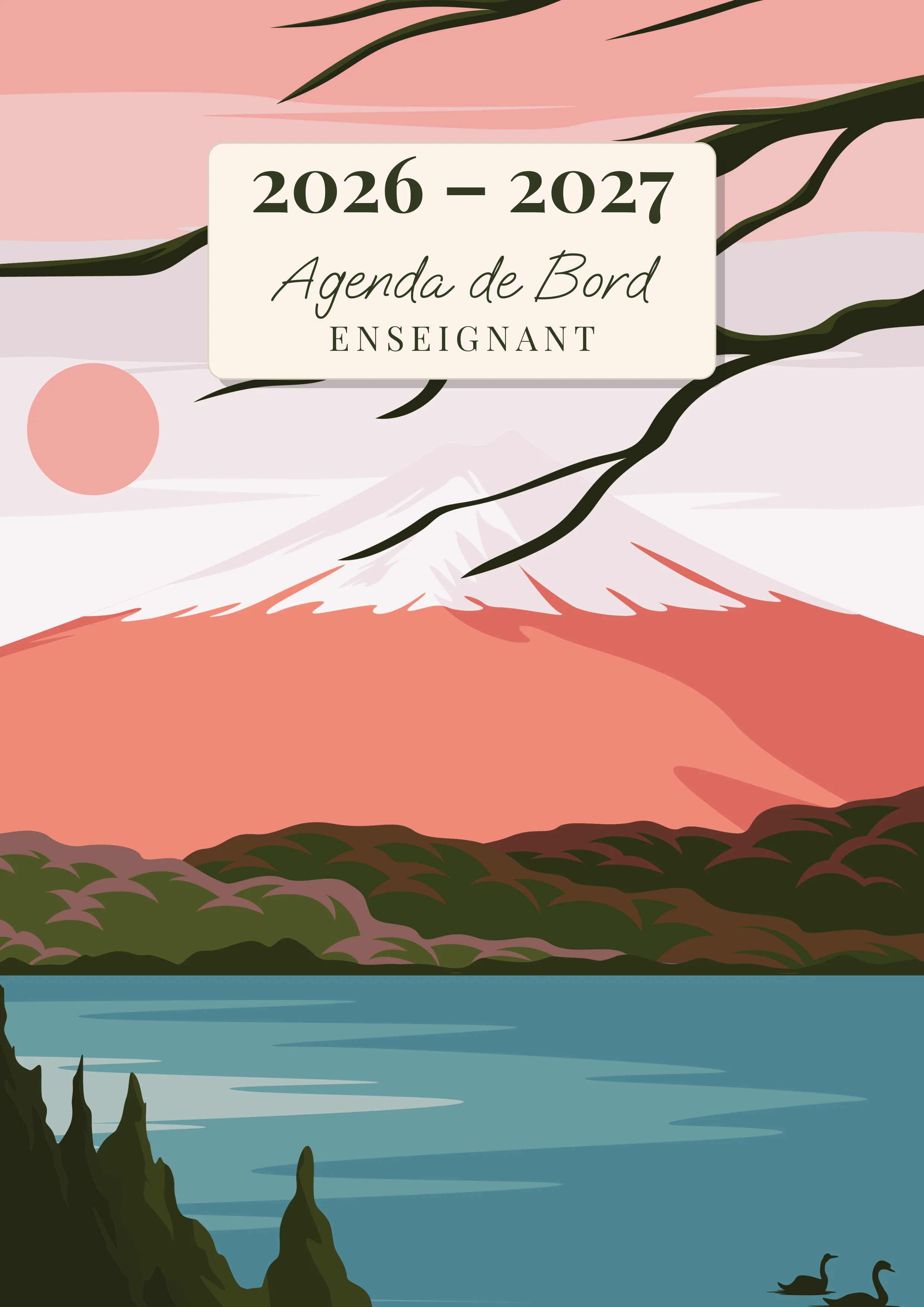 Agenda de Bord Enseignant — Mont Fuji