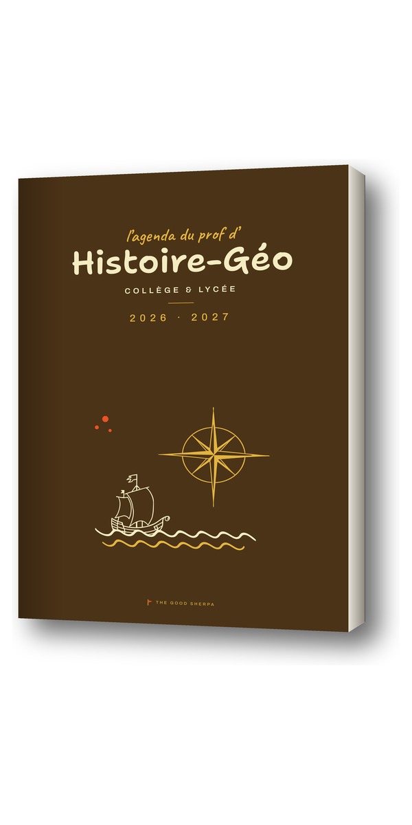 Agenda de Bord du Professeur d'Histoire-Géographie — couverture