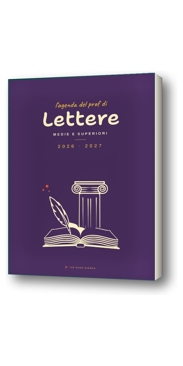 Agenda del Docente di Lettere — copertina